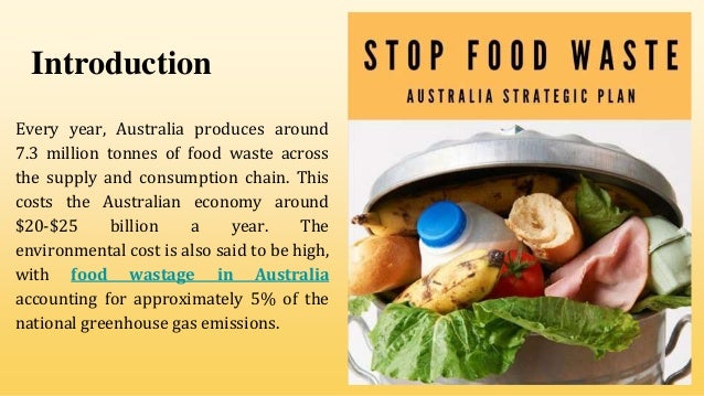 Stop food waste a strategic plan by australia | PPTX