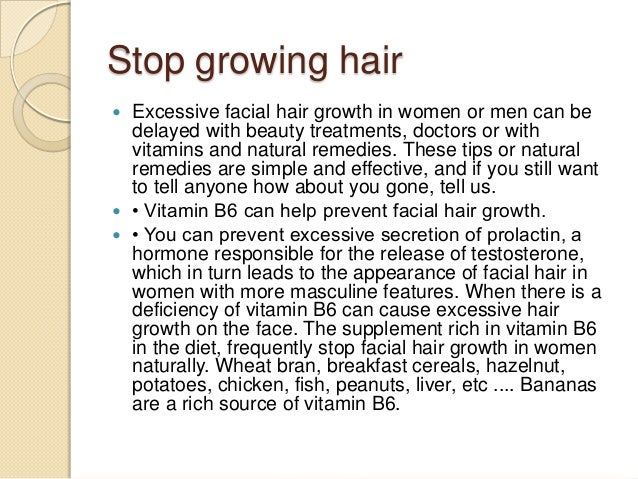 growth hair facial stop Ever