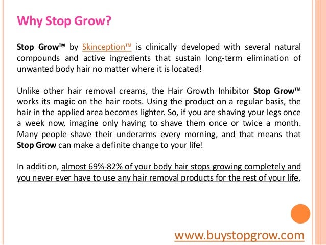 Stop Grow Review Does It Really Work