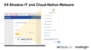 #4 Shadow IT and Cloud-Native Malware
 
