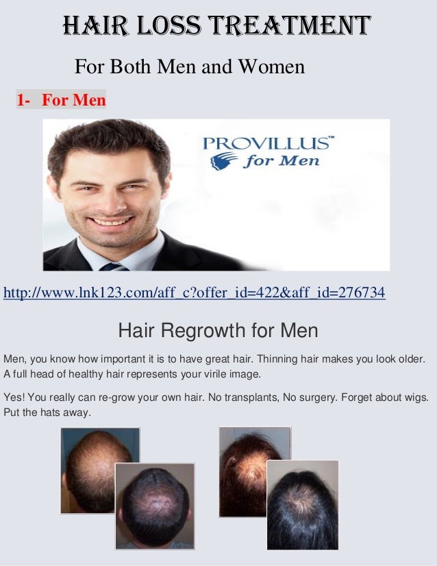 Stop Hair Loss Start Regrowing