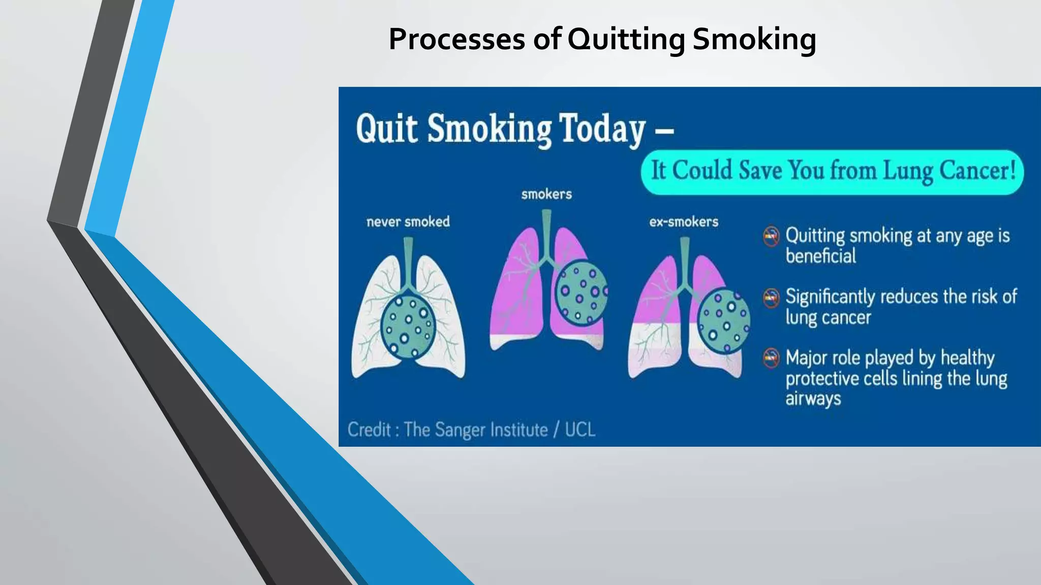 Processes of Quitting Smoking
 
