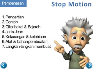 Pembahasan
1.Pengertian
2.Contoh
3.Cikal bakal & Sejarah
4.Jenis-Jenis
5.Kekurangan& kelebihan
6.Alat & bahanpembuatan
7.Langkah-langkah membuat
 