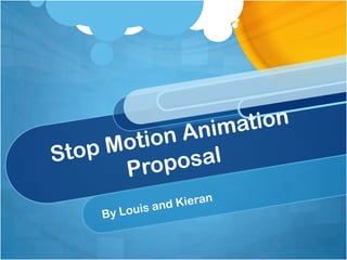 Stop motion animation presentation | PPTX