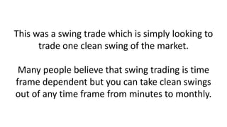Stopped Out Swing Trade Is OK