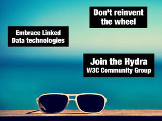 Stop Reinventing the Wheel! Use Linked Data to Build Better APIs