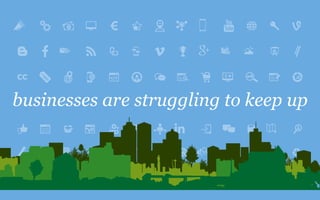 businesses are struggling to keep up
 