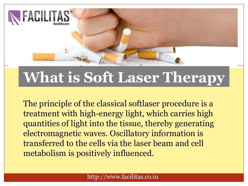 Stop smoking laser therapy