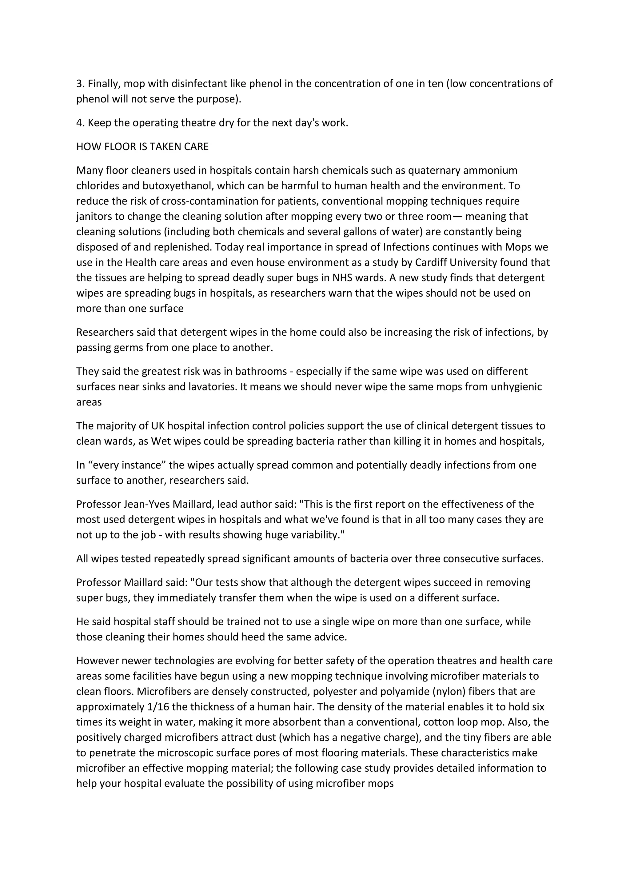 STOP SPREADING INFECTIONS THROUGH MOPS IN HOSPITALS PDF