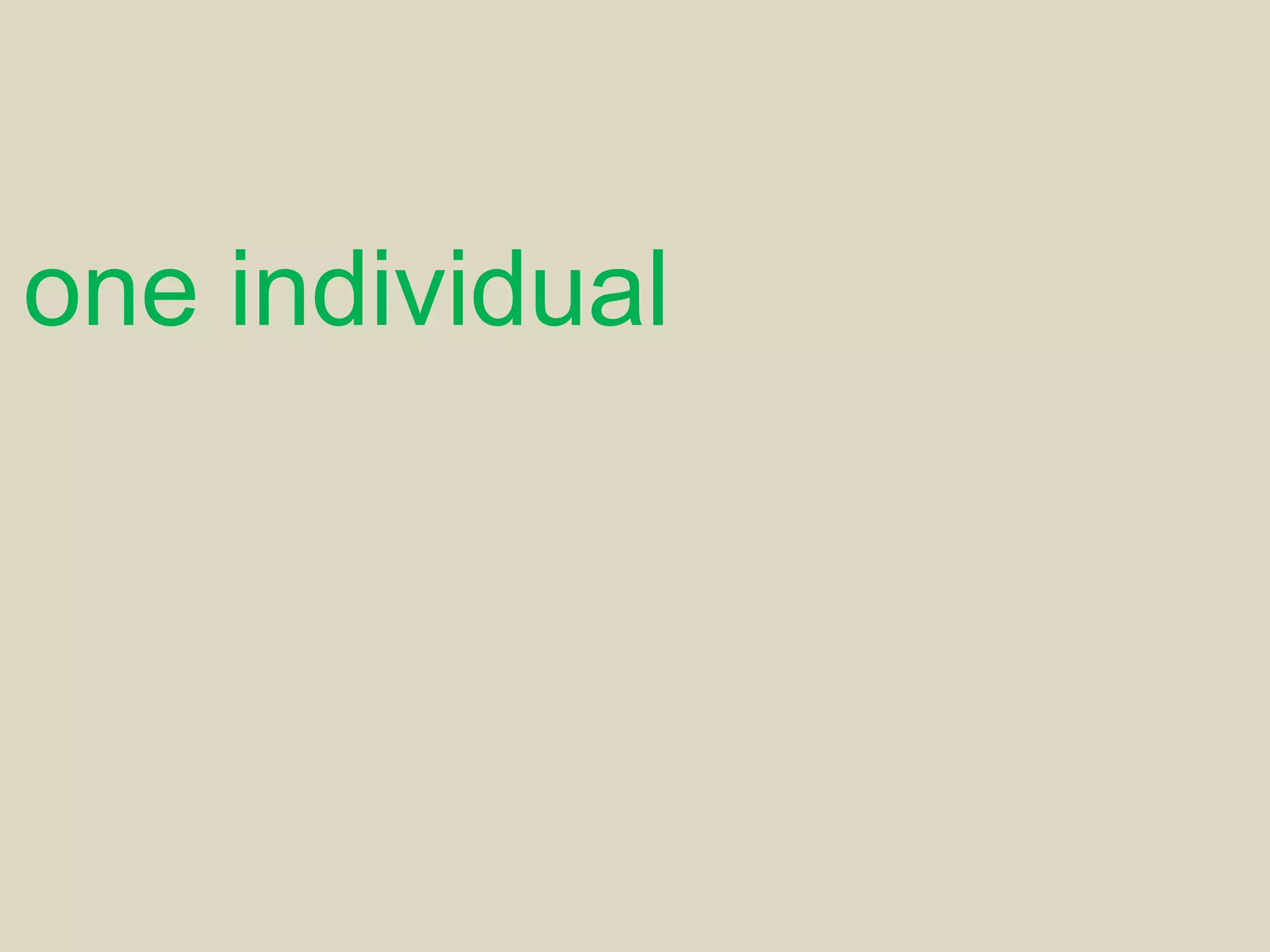 one individual can change
the fate of the
organisation he works
with.
 