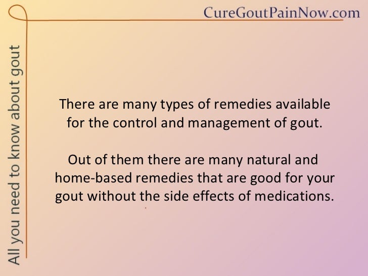 Natural Remedies To Control Gout Natural Remedies To Control Gout