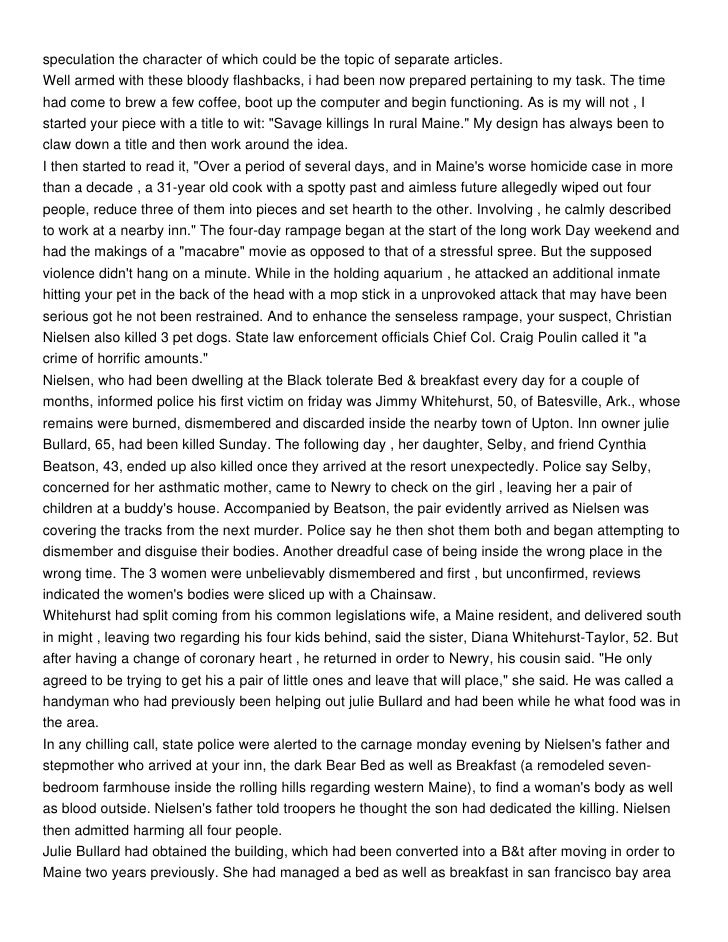 Stop The Killings_ A Short Story