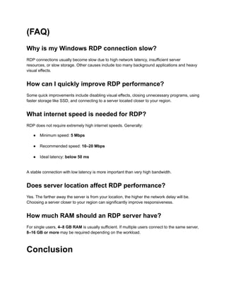 Stop the Lag 7 Detailed Steps to Make Your Windows RDP Server Lightning ...