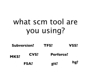 Stop using git like subversion | KEY