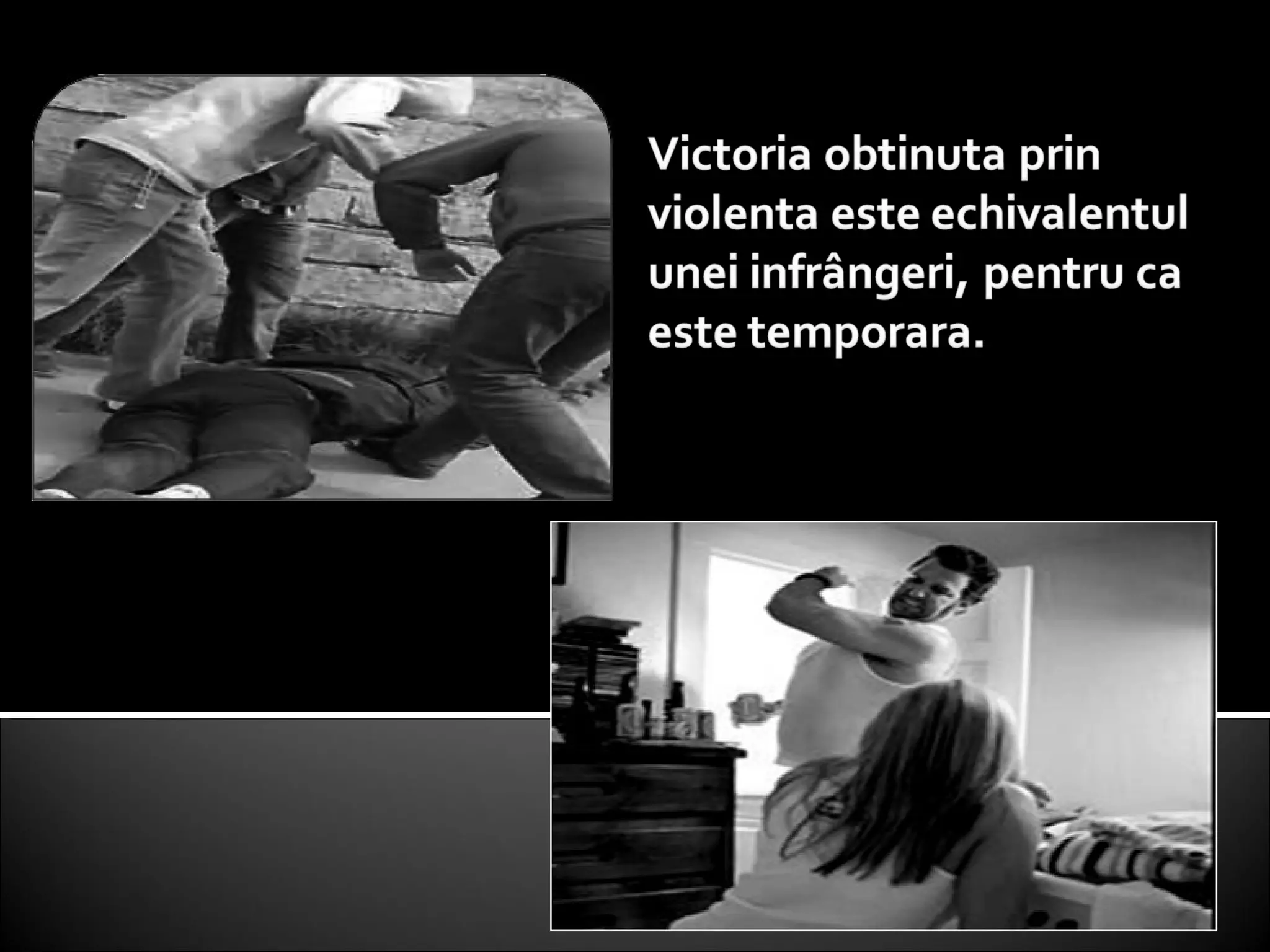 Stop violentei, gheorghe andrei, ix f