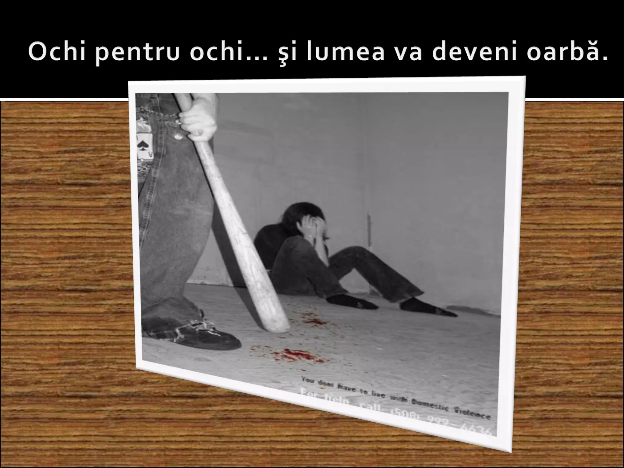 Stop violentei, gheorghe andrei, ix f