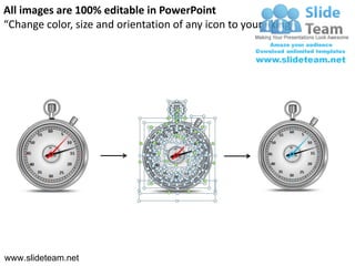 Stopwatch clock race measuring design 1 powerpoint ppt templates. | PDF