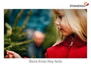 Stora Enso Key facts
 