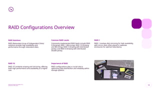Exploring Storage Technologies: From Evolution to Performance | PPTX