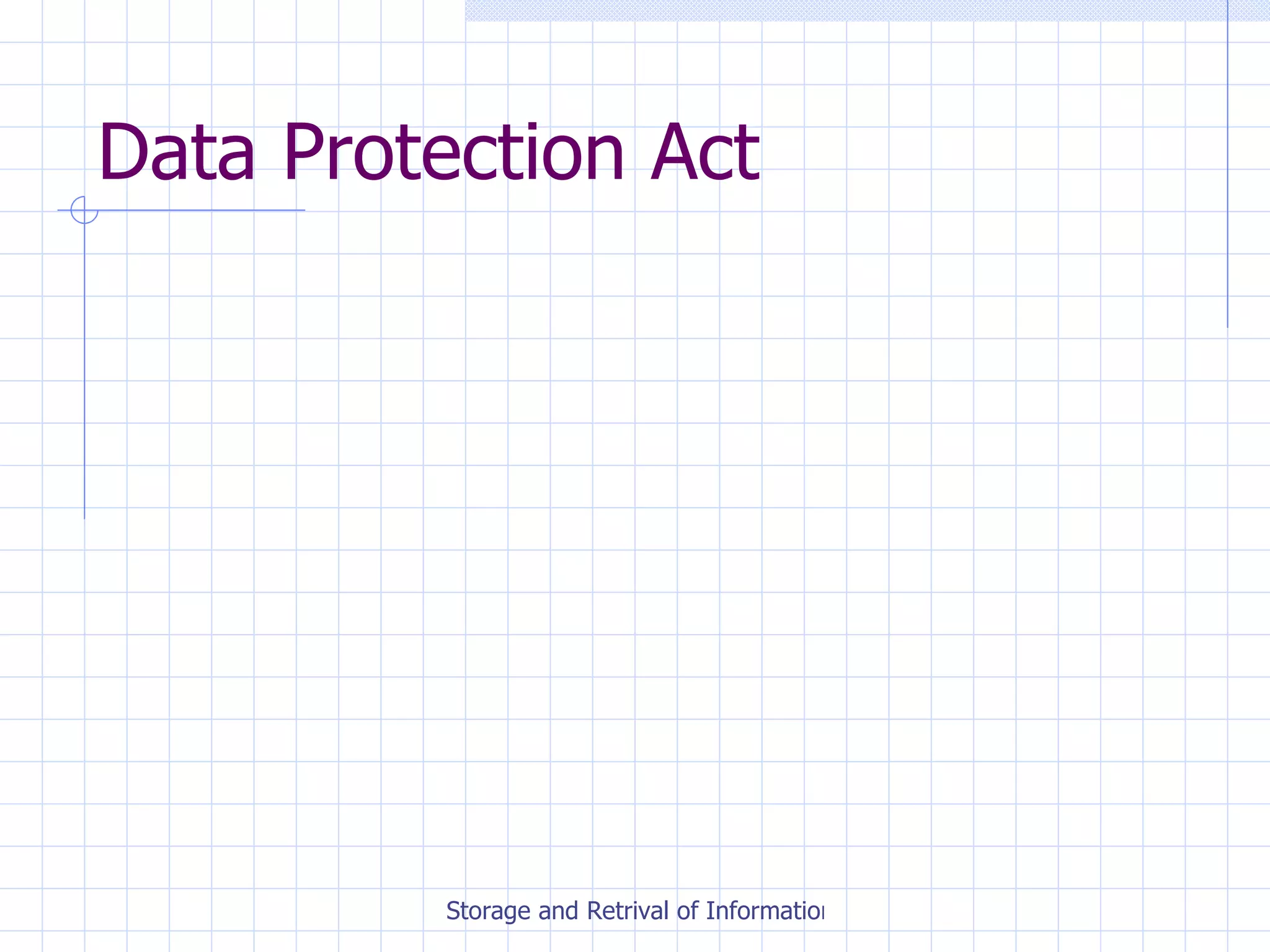 Data Protection Act 