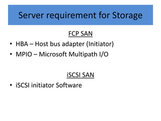 Storage Basics | PPTX