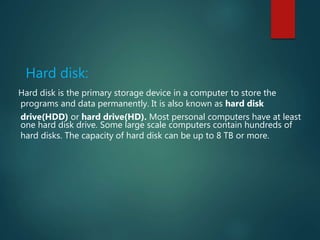 secondry storage ahsan warraich