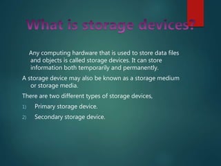 secondry storage ahsan warraich