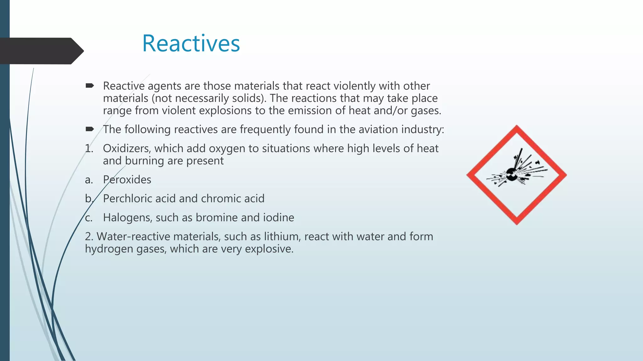Storage and handling od hazardous materials | PPTX