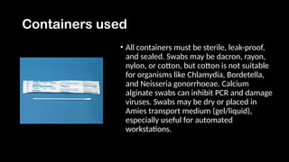 Comprehensive Guide to Storage and Processing of Clinical Specimens in ...