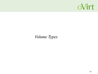 14
Volume Types
 