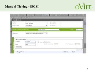 8
Manual Tiering - iSCSI
 
