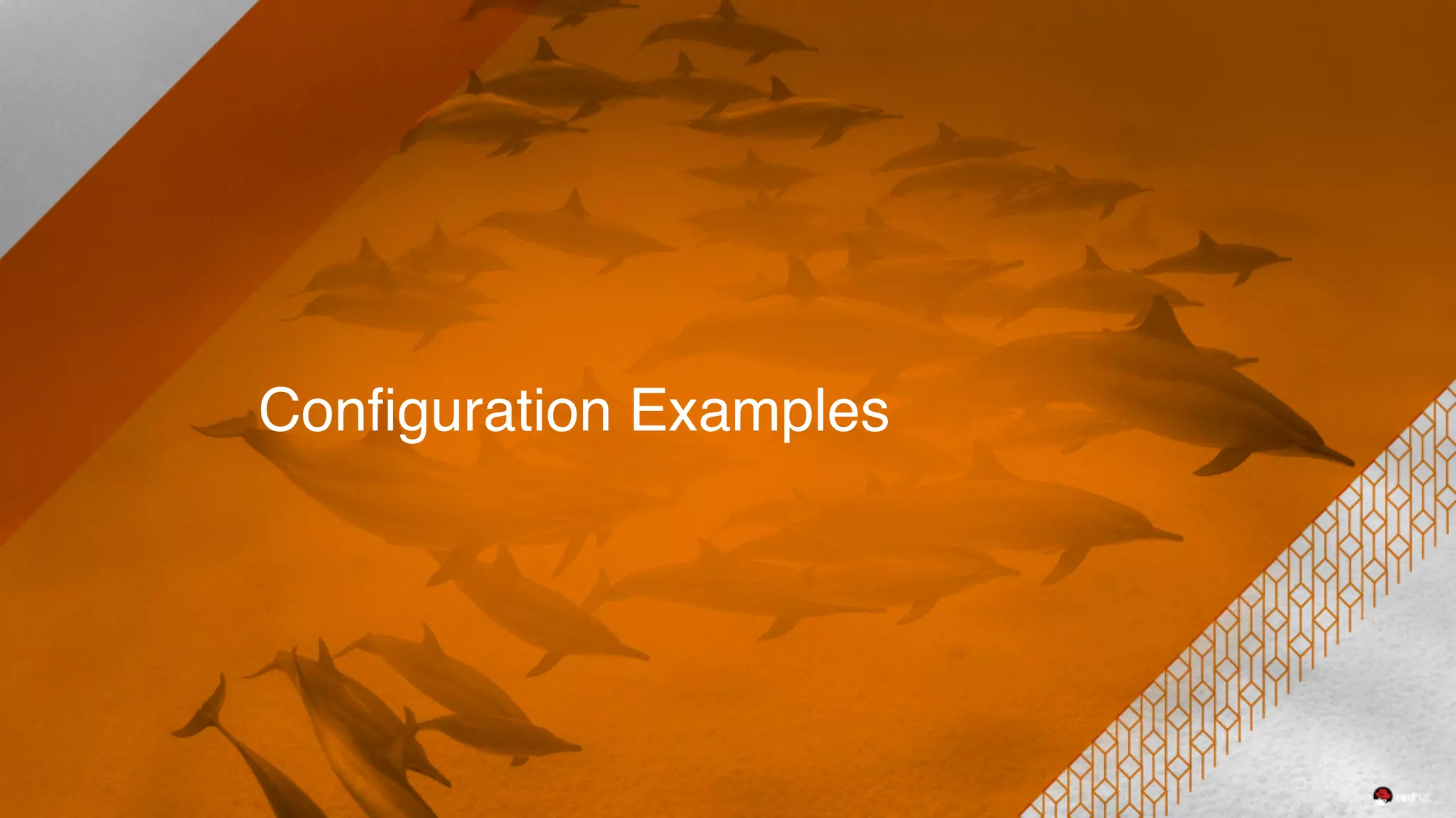 Configuration Examples
 