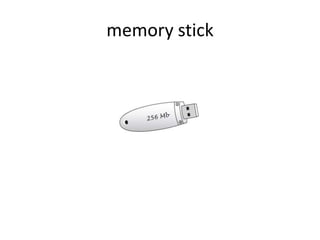memory stick

 