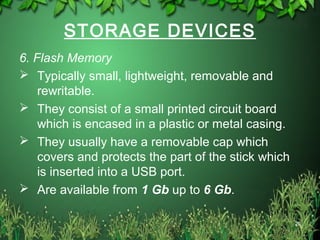 Storage devices | PPT
