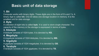 Storage devices | PPTX