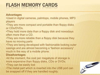 Storage Devices And Media | PPTX