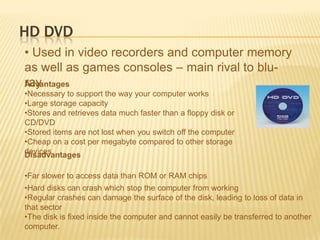 Storage Devices And Media | PPTX