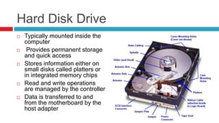 Storage devices ppt by abhishek srivastava | PPTX