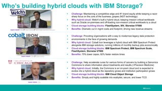 IBM Storage for Hybrid Cloud (4Q 2016) | PDF
