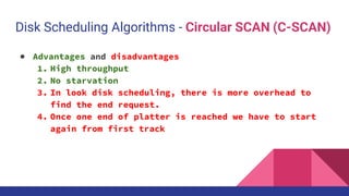 Comprehensive Overview of Storage Management and Disk Scheduling ...