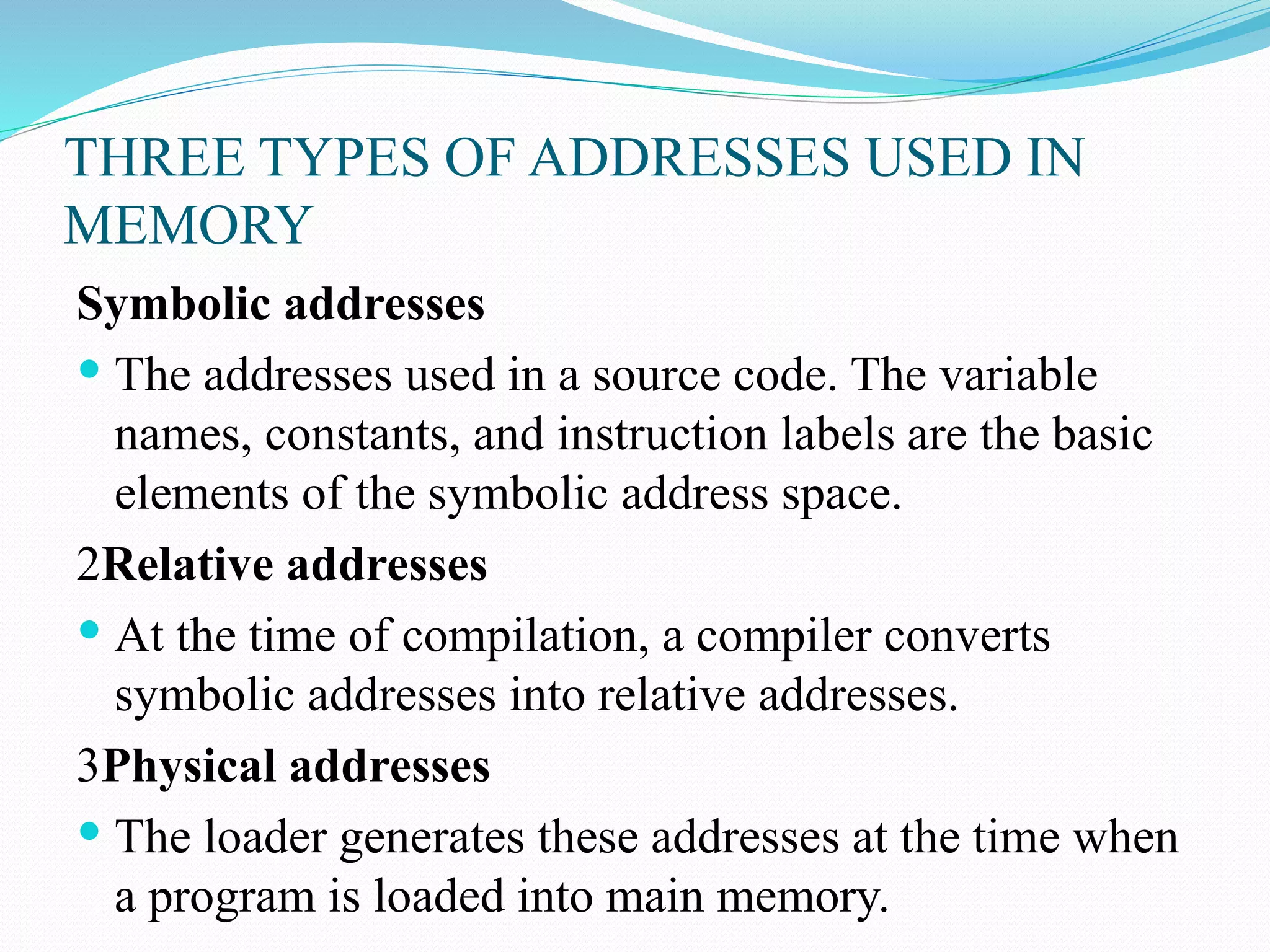 Storage management in operating system | PPTX