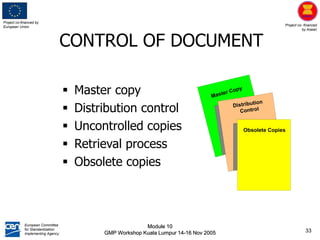 Example Copy Obsolete Copy ASEAN GMP_Cosmetics_Storage | PPT