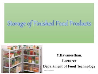 Y.Bavaneethan.
Lecturer
Department of Food Technology
2/13/2020 Y.Bavaneethan 1
 