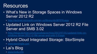 http://technet.microsoft.com/en-us/library/dn387076.aspx

http://blogs.technet.com/b/josebda/archive/2013/07/31/updated-li...