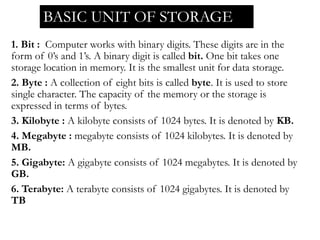 computer storage | PPTX