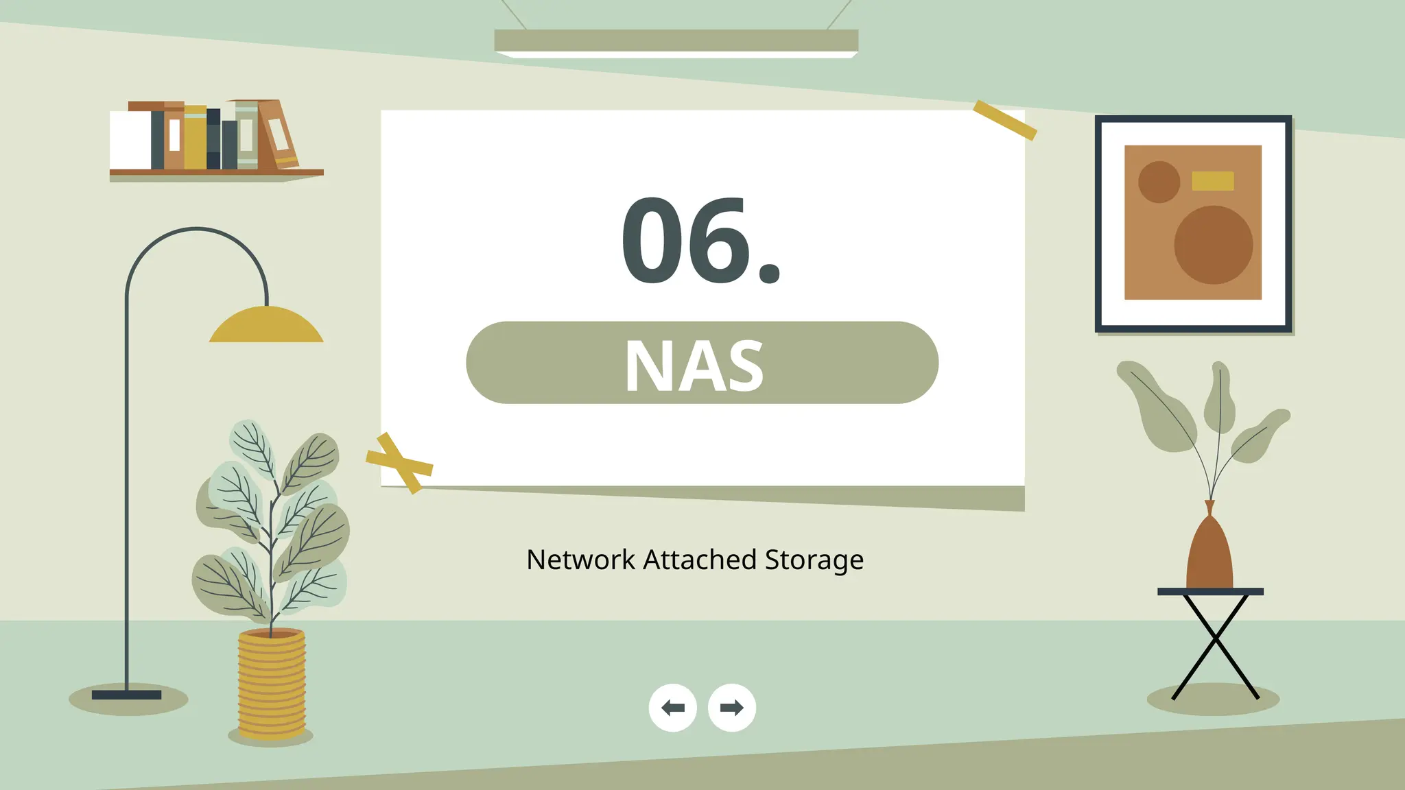 NAS
06.
Network Attached Storage
 