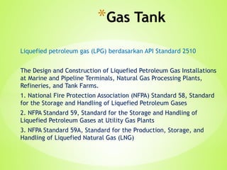 Storage tank tugas kuliah anak muda manta | PPTX