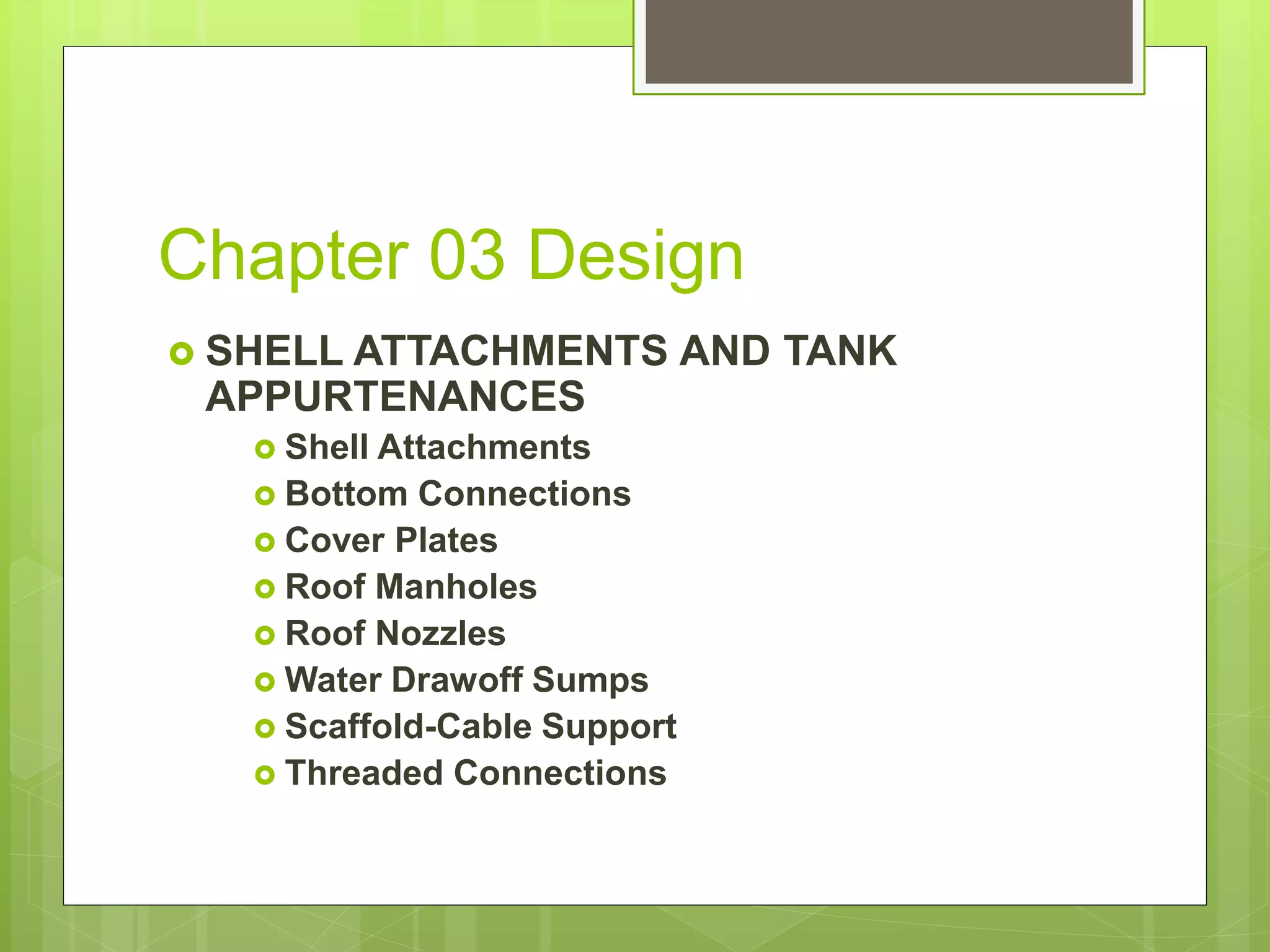 Storage vessel design | PPTX