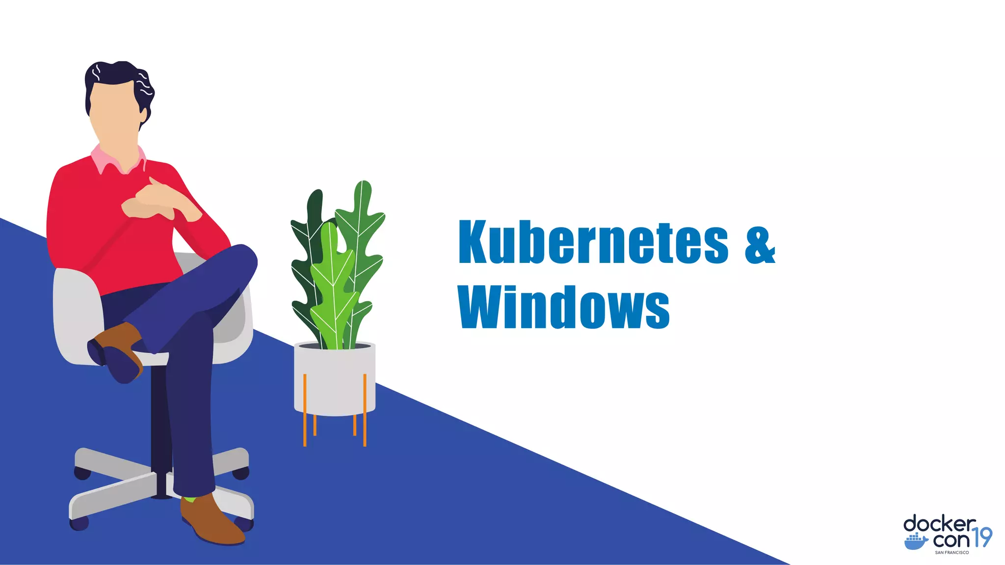 Kubernetes &
Windows
 