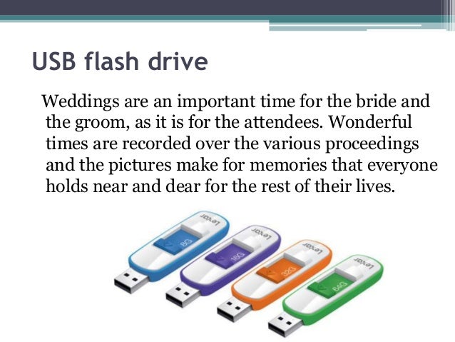 Storage your data using usb flash drive